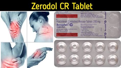 Zerodol Cr Tablet In Hindi Zerodol Cr Tablet Use Side Effect