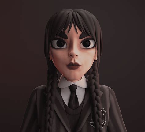 Wednesday Addams by Natty_net13 on Dribbble