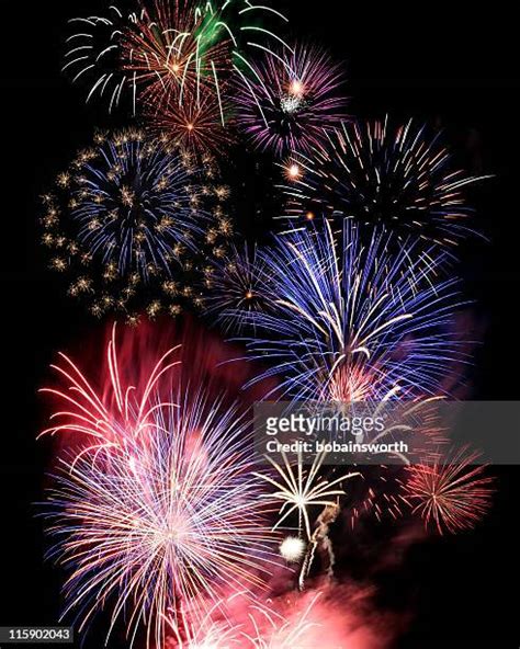 Purple Fireworks Background Photos and Premium High Res Pictures ...