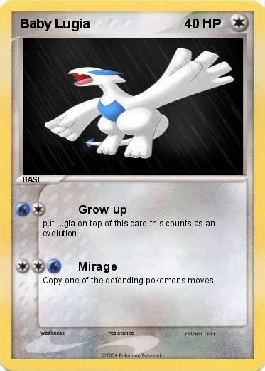 Pokémon Baby Lugia 2 2 - Grow up - My Pokemon Card