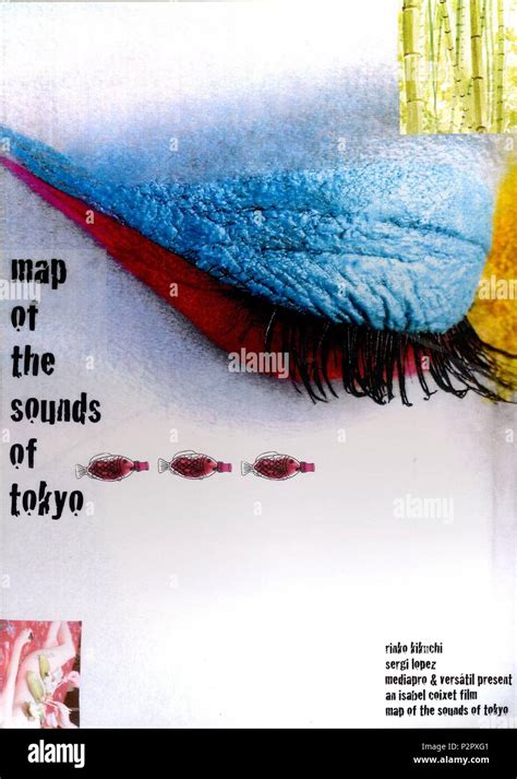 Map Of The Sounds Of Tokyo Banque De Photographies Et Dimages Haute