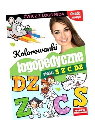 Kolorowanki Logopedyczne G Oski S Z C Dz Praca Zbiorowa