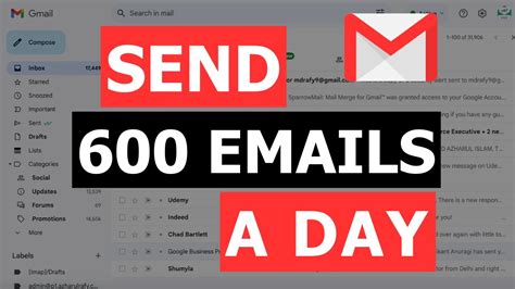 How To Send Mass Emails With Mail Merge Extension For FREE YouTube