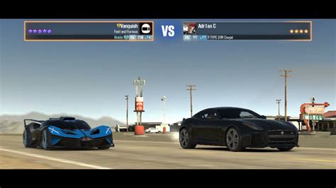 Bugatti Bolide Vs Jaguar F Type Coup Csr Racing Youtube