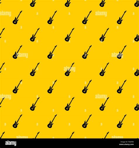 Electric guitar pattern vector Stock Vector Image & Art - Alamy