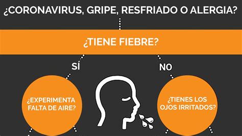 Coronavirus Gripe Resfriado O Alergia Un Gr Fico Ayuda A Conocer