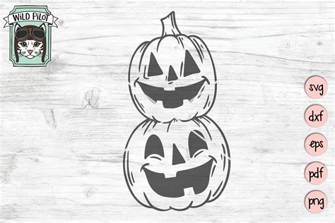 Craft Supplies Tools Clip Art Image Files Jack O Lanterns Svg