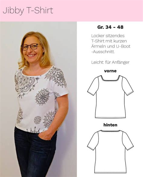 Freebook Damen T Shirt Gr Mit N Hanleitung Shirt