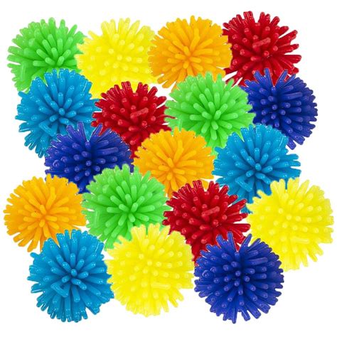 Squeeze And Bounce Spike Ball Fidget Spiky Sensory Balls Toys Buy Spike ...