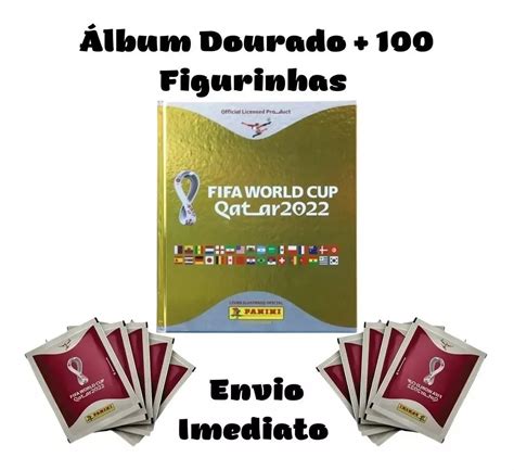 Kit Album Capa Dura Copa Figurinhas Qatar Mebuscar Brasil