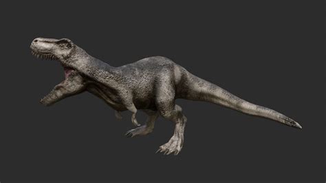 Tyrannosaurus Rex Free Vr Ar Low Poly 3d Model Rigged Cgtrader