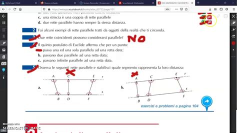 Lezione Geometria Consolidamento Perpendicolarit E Parallelismo Parte