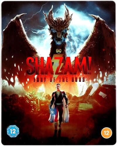 Shazam Fury Of The Gods All Region UHD Steelbook 4K Ultra HD