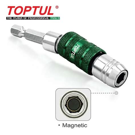 Toptul Universal Swivel Magnetic Quick Release Bit Holder Ftga Lazada