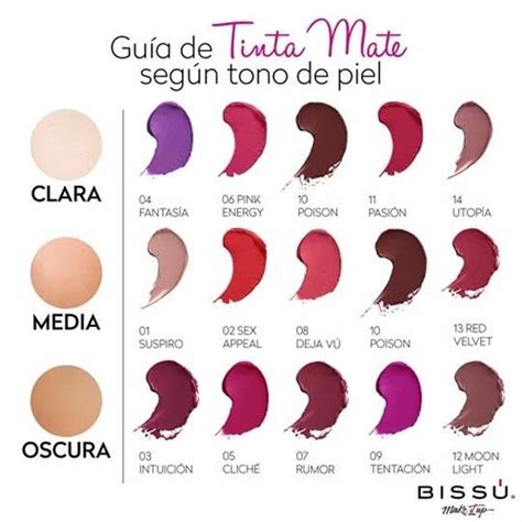 14 Labiales Tinta Mate Bissú 812 00 En Mercado Libre