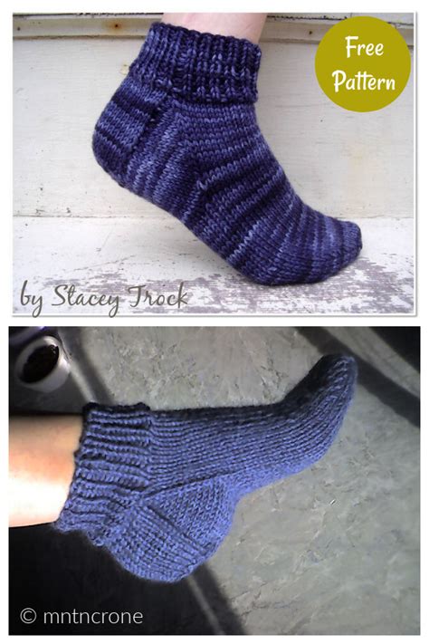 6 Easy Sock Free Knitting Patterns