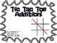 Tic Tac Toe Digit Addition By Brandi Miller Tpt