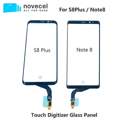 Novecel For Samsung Galaxy S8 Plus G955 Note8 N950 Touch Screen Digitizer Glass Panel Front