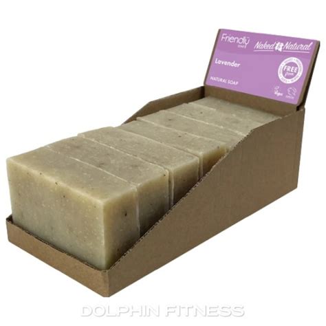 Friendly Soap Lavender Soap Bar 6 X 95g Naked