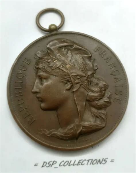 MEDAL MÉDAILLE République FRANCAISE buste de Marianne C1 12 EUR