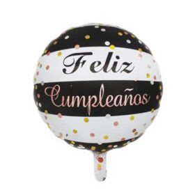 Globo Metalico Feliz Cumplea Os Lineas X Uni Arma Tu Party