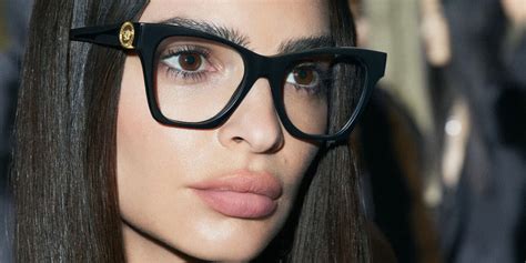 Versace Summer Eyewear Ad Campaign Featuring Emily Ratajkowski