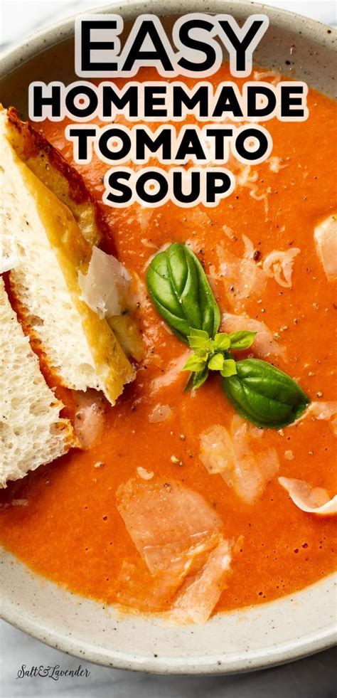 Easy Tomato Soup Recipe Artofit