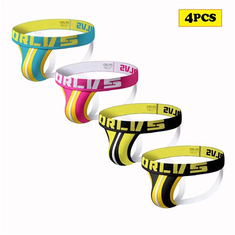 PCS Sexy Men Bikini Underwear Mens Cotton Lingerie G String Jockstrap Underpants Gay Briefs Man