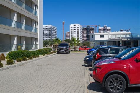 Gaziveren Cyprus Cars In The Parking Lot In A Residential