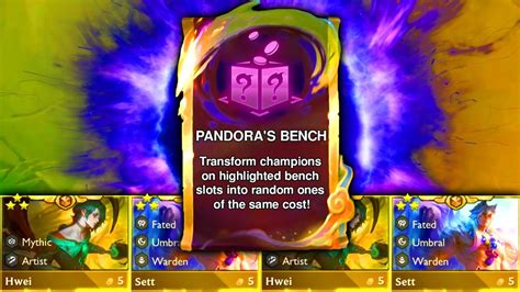 Pandoras Bench In 2024 ⭐⭐⭐ Tft Set 11 Youtube