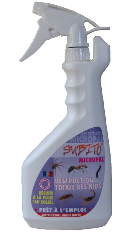 Micropal Insecticide Rampants Destruction Nids 750 Ml Subito