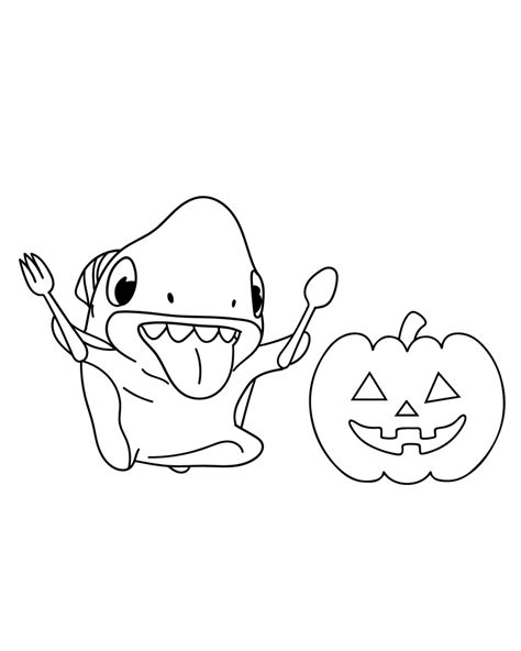 Sharkdog Coloring Page