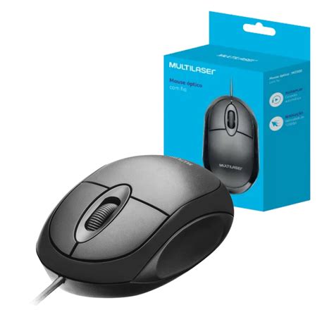 Mouse Fio Usb Ptico Para Notebooks E Computadores De Mesa Shopee