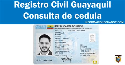 Consulta de la cédula de identidad básica del Registro Civil de