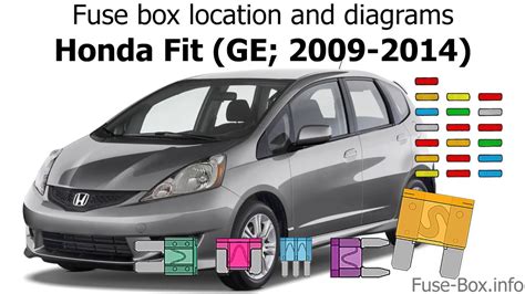 2010 Honda Fit Fuse Box Diagram And Abreviation 2009 Honda F