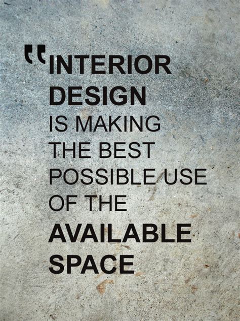 Famous Quotes About Interior Design. QuotesGram