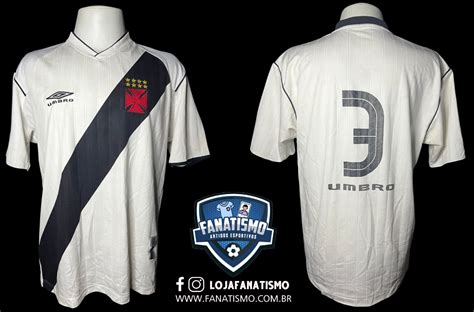 Camisa Do Vasco Oficial II Umbro 2002 2003 3 Usada Em Jogo G Fanatismo