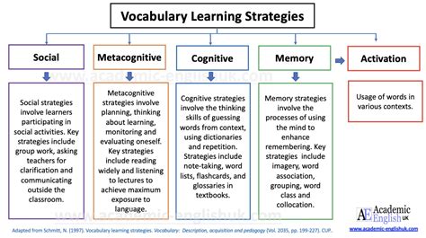 Vocabulary Learning Strategies