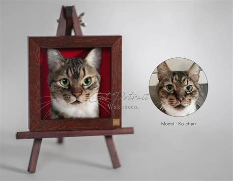 Japanese Artist Sachi Creates Realistic Cat Portraits Using Felted Wool