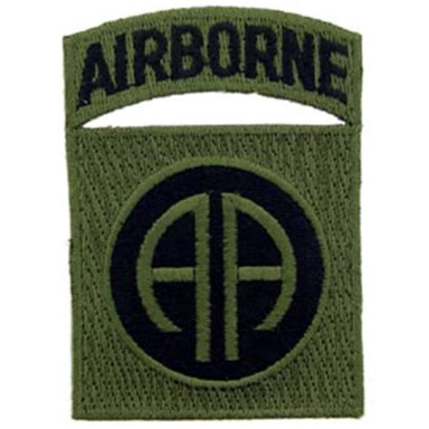 82nd Airborne Division Patch OD | North Bay Listings