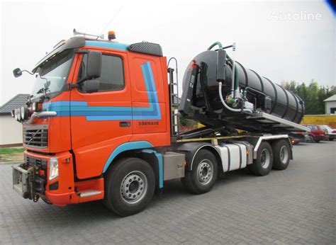 Volvo FH 500 hook lift truck for sale Poland Grzędy EQ38210