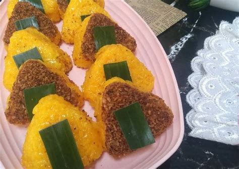 Resep Nasi Ketan Abon Kelapa Oleh Umi Rama Cookpad