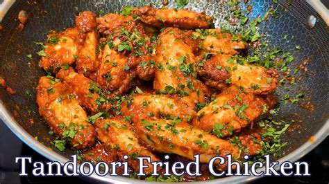 Tandoori Fried Chicken Wings Recipe YouTube