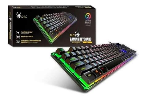 Teclado Gamer Semi Mecanico Genius Gx Scorpion K8 Usb Rgb Avanzar