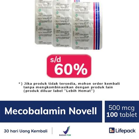 Mecobalamin Suplemen Untuk Mengobati Neuropati Perifer Lifepack Id