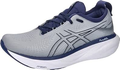 Tenis Asics Gel Nimbus Cinza Masculino B Cor Azul Tamanho