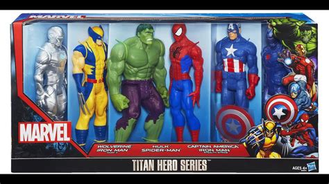 Marvel Universe Titan Hero Series Super Hero Collection Action Figures