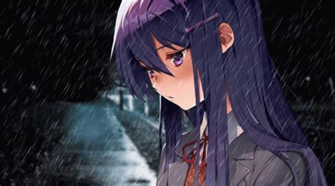 Yuri Ddlc Raining Yuri Ddlc Raining Discover Share Gifs The Best Porn