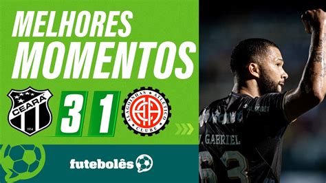 MELHORES MOMENTOS CEARÁ 3X1 ATLÉTICO BA Vozão vence e garante