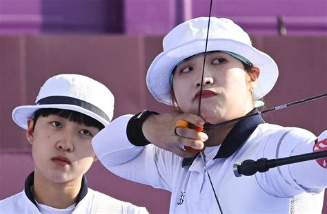 Olympics Archery South Korea Women Win Ninth Straight Team Gold